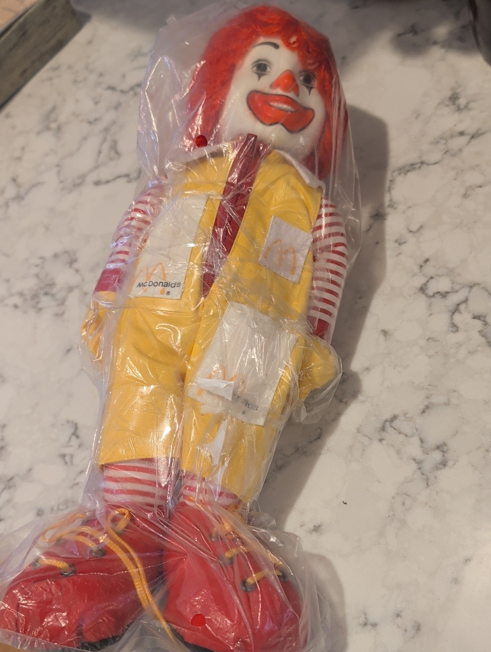 Nwt Vintage McDonald's Ronald McDonald Doll - Red, Yellow, White